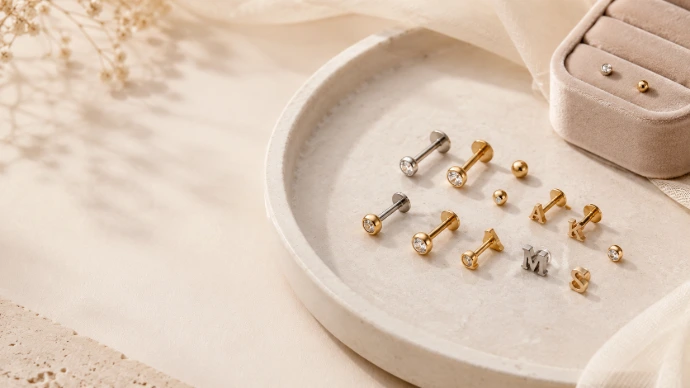 Joyería inicial segura para perforaciones corporales