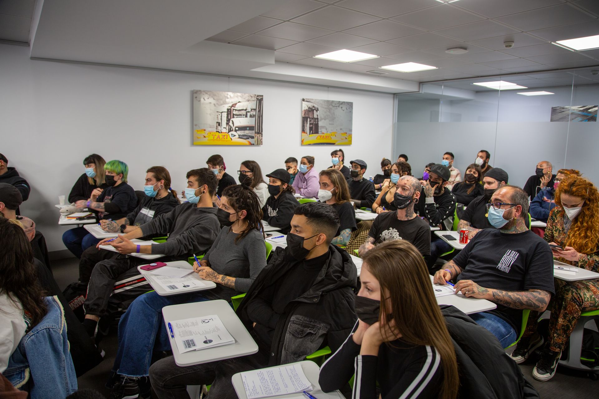 Grupo de asistentes a la formación Primeros Auxilios CEP 2022
