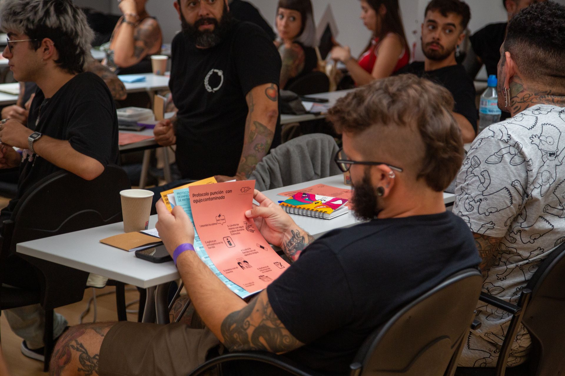 Actividad formativa de la Comunidad Española de Perforadores en Barcelona