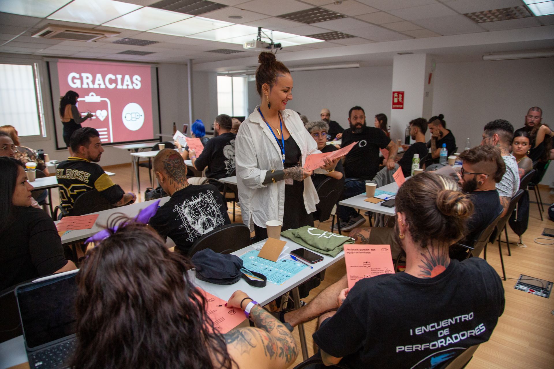 Actividad formativa de la Comunidad Española de Perforadores en Barcelona