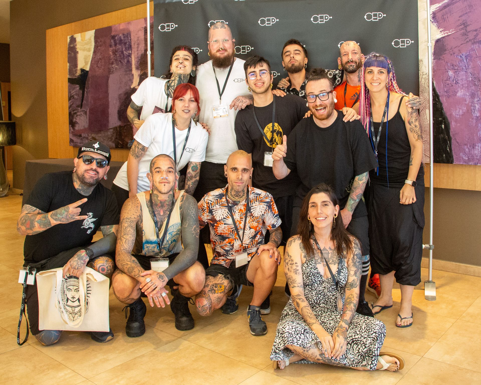 Primer Congreso CEP Valencia 2023 con profesionales del piercing