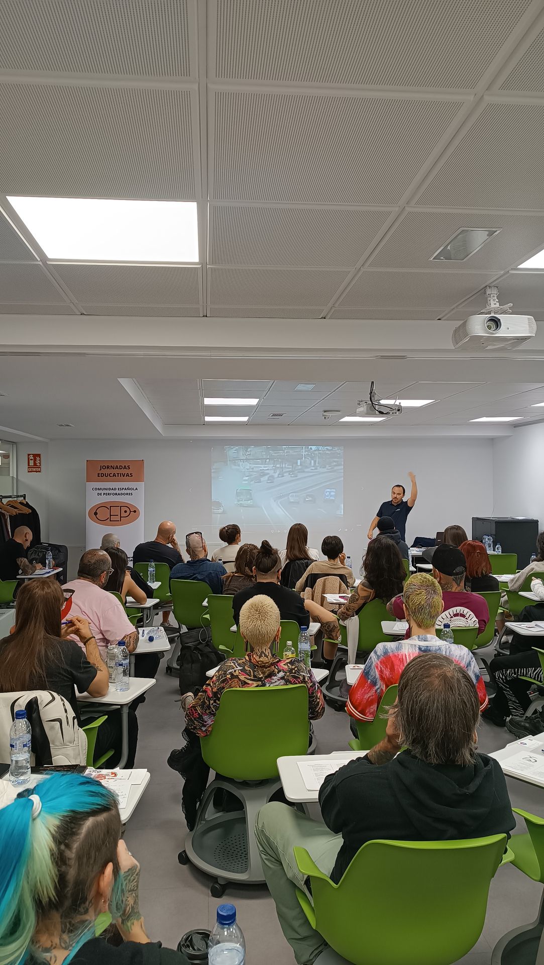 Actividad formativa de la Comunidad Española de Perforadores en Madrid