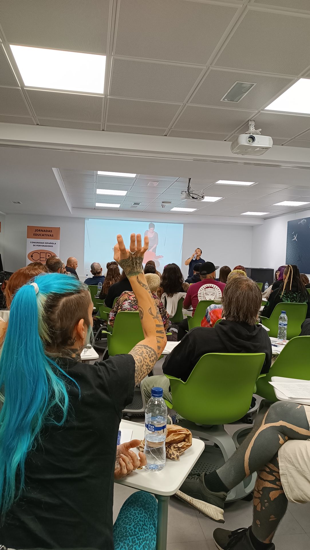 Grupo de asistentes a Primeros Auxilios CEP Madrid 2023