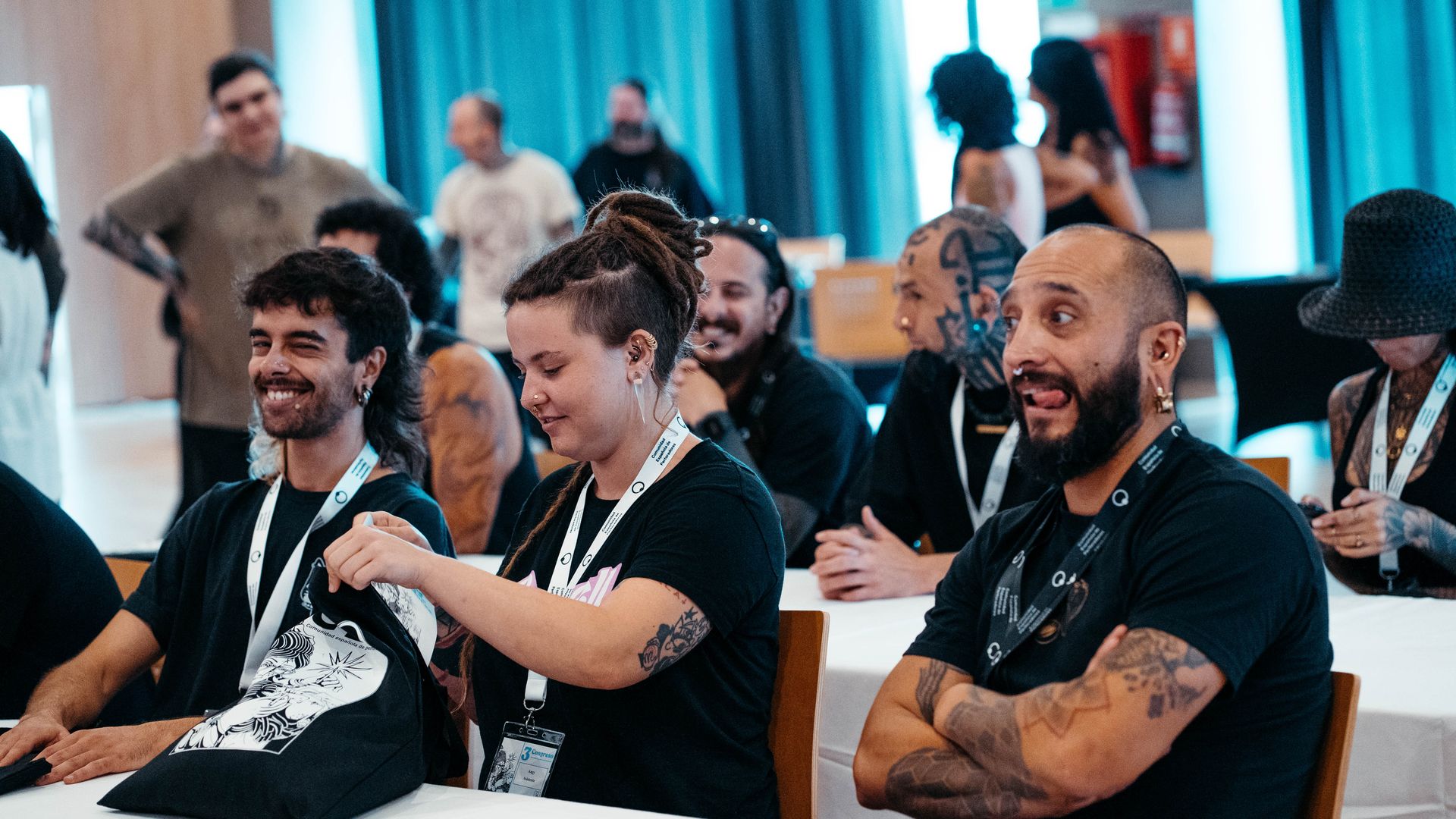 Tercer Congreso CEP Valencia 2024 con profesionales del piercing